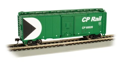 Bachmann HO Scale ~ New 2024 ~ CP Rail 40' Box Car #60026 ~ 16004