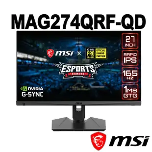 msi 微星 Optix MAG274QRF-QD 27吋 電競螢幕