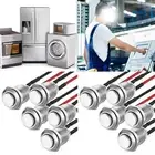 Sleek Design Momentary Push Button Switch Set of 10 for Compact Spaces