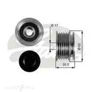 Gates Alternator Pulley - OAP7044