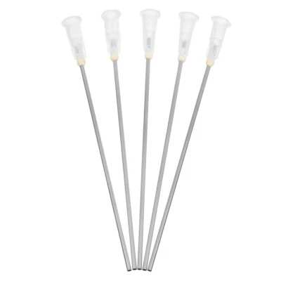 Industrial 5PCS 4 inch 16 Gauge White Blunt Dispensing Needles Syringe Needle I