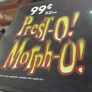 7-11 / Pepsi Presto Morph - O - Halloween Big Gulp Cup Advertising Sign 1998