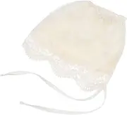 [Holibanna] 1pc Creative Lace Newborn Hat for Adorable Hollow Out Design Photo Prop Comfortable Skin Friendly Material Fine Workmanship Beige