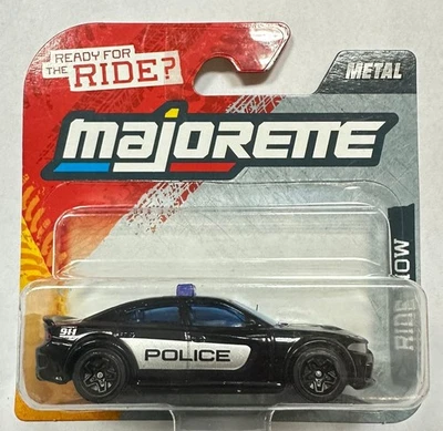 Majorette Metal Ride Now DODGE CHARGER POLICE CAR Die-Cast