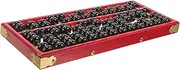 Abaodam Chinese Wooden Abacus for Column Bead Math Tool Educational Calculating Aid for Early Numeracy Present for Birthday Learning