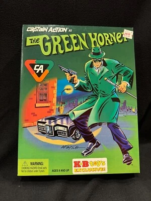 Vintage CAPTAIN ACTION GREEN HORNET Figure 1993 NEW in Box Playing Mantis NIB