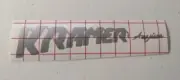 Kramer American Pyramid Style SILVER Vinyl Headstock Decal