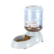 Gravity Dog Feeder, Automatic Replenish with Skidproof Rubber Feet (3 Gallon)