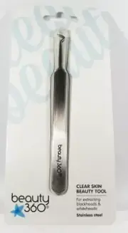 BEAUTY 360 CLEAR SKIN Beauty Tool 4 Safely Extracting Blackheads Free Shipping!