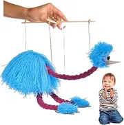 Ostrich Puppet Strings, Animal Puppets, Interactive Cute Ostrich Marionettes for Birthday Theater Children Kids Family Men Women Puppetry Party