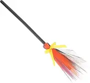 BESPORTBLE Witch Broom Boys and Girls' Party Accessory Plastic Witch Broom for Cosplay Halloween Dress-up
