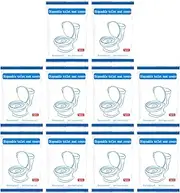 Travel Toilet Seat Covers, Portable Waterproof Potty Liner, Thickened Extra Large Toilet Seat Cushion, Individually Wrapped Non Woven Mat for Public Restrooms