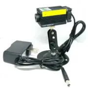635nm 1200mw Focusable orange red Laser Dot Module Diodes W/ 12V Power Adapter