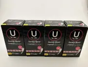 U by Kotex, Barely There Liners, Light Absorbency, Regular, 50ct, (4 Boxes)