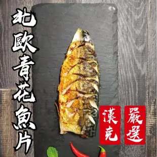 【漢克嚴選】北歐挪威薄鹽鯖魚片_6片(150g±10%/片)