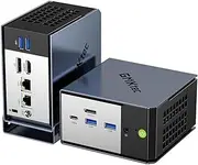 [GMKtec] AI Mini PC AMD Ryzen AI 9 HX-370 Serie(5.1GHz) 32GB LPDDR5X 2TB PCIe 4.0 SSD Mini Gaming Computers, Triple Screen 8K Display, WiFi 6 & USB4/Oculink Interface/EVO-X1