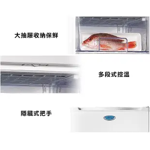 【TECO 東元】95公升單門定頻直立式冷凍櫃 RL95SW(樓層費另計)