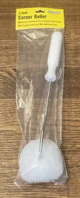 Renegade 3” Corner Roller - CR3 - Threaded Handle - Acrylic Lambs Wool
