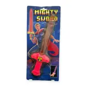 Vintage Battery Operated Mighty Sword Toy - Brand New