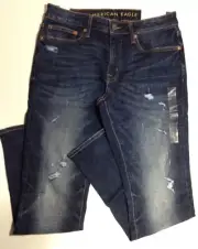 NWT American Eagle Men's Ne(X)t Level Flex Slim Straight Jean【33 x 34】D555