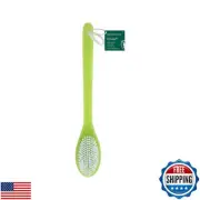 EcoTools Buff + Polish Bath Brush, Long Handle to Cleanse and Exfoliate Back