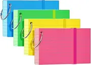 YIZUUN Colored Index Cards 3x5, Flash Cards with Ring, Ruled Index Cards with Ring, Flashcards Note Cards for Studying, Supplies College, 196 Count