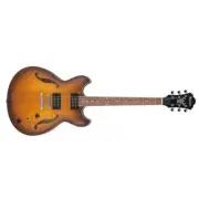 Ibanez AS53 Electric Guitar Semi-Hollow Sunburst Flat Red