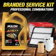 Oil Air Fuel Filter + 5L APX5W20C5 Engine Oil for Hyundai Grandeur TG V6 3.8L