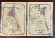2 Packs Hand Tied Snapper Rigs