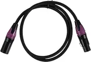 Kisangel Balanced XLR Cable for Braided Microphone Cable with Shell and Shielded Pure for Mixers and Amplifiers Durable Audio Transmission