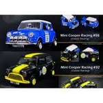 現貨 老周微影 TINY MINI COOPER #32 #58 門引擎蓋可開 彩繪 老咪 合金模型車 TOMICA