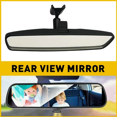 8 Universal View Rear Flat Mirror Stick-on Interior View High-definition mirror