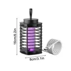 Electric Fly Bug Zapper Mosquito Killer LED Lights Pest Lamps Traps F8J2 N5S5