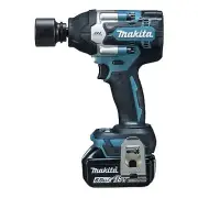 Makita Rechargeable Impact Wrench 18V6Ah TW700DRGX with 2 batteries, charger,