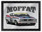 BAR MIRROR #0293 TO SUIT ALLAN MOFFAT FORD XB GT FALCON BATHURST MEMORABILIA