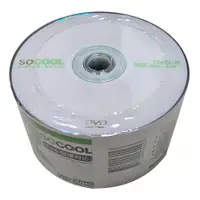 在飛比找Yahoo奇摩購物中心優惠-SOCOOL DVD-R空白光碟片 16X 4.7GB 12