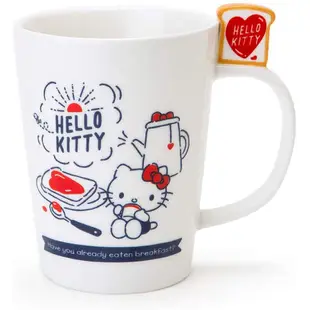 《現貨》三麗鷗 Hello Kitty 凱蒂貓 早餐系列 吐司造型盤 馬克杯~日本製~心心小舖