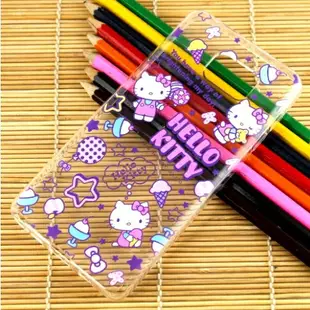 【Hello Kitty】Samsung Galaxy Note 5 彩繪透明保護軟套