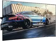 Projector Screen 72 inches ~ 150 inches 16:9 Fixed Frame Projection Screen Suitable for Long Throw projectors(133 inch)