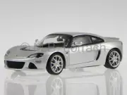 Lotus Europa S silver diecast model car 55356 AutoArt 1/43