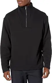 [Calvin Klein] Men's Terry Quarter Zip Sweatshirt