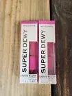 2PK Makeup Revolution SuperDewy Liquid Blush .5oz You Had Me At First Blush Pink