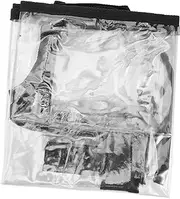 [Healeved] Transparent Protective Luggage Cover for Suitcase Durable Trolley Case Sleeve Water Resistant Easy Maintenance Lightweight Travel Accessory Fits Cases