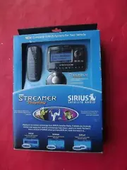 New SEALED Sirius Streamer Replay Satellite Radio Kit SIR-STRC1 w/car Kit