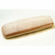Rotellas White Focaccia Ciabatta Line Bread Loaf, 15 Inch, 15.20 OZ, 10 Per Case