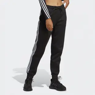 adidas 愛迪達 長褲 運動褲 亞規 女款 黑 HT4704 3-STRIPES (L4539)