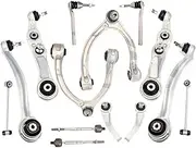 14pcs Suspension Control Arm Stabilizer Link Tie Rod Kits Compatible for Mercedes C E Class W205 W213 CLS C257 2053306101