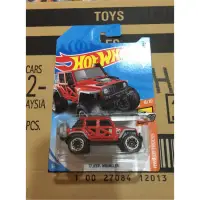 在飛比找蝦皮購物優惠-風火輪 hot wheels 17 JEEP WARNGLE