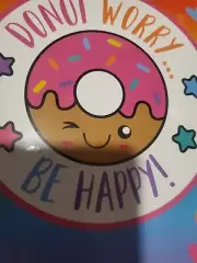 Donut Worry Be Happy Journal