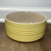 "Mimosa" LE CREUSET Matte Yellow 6.5" Small Souffle Bowl 1 Quart Dog Pet Food